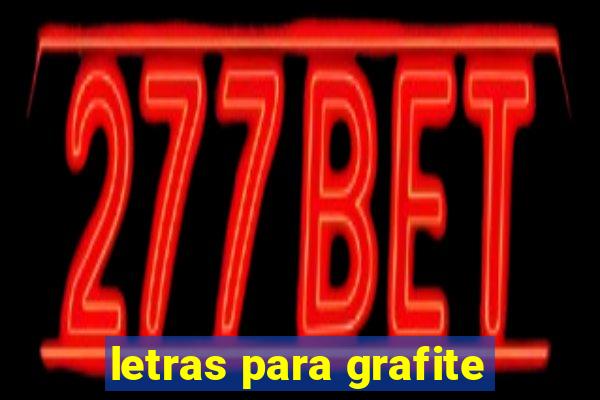 letras para grafite